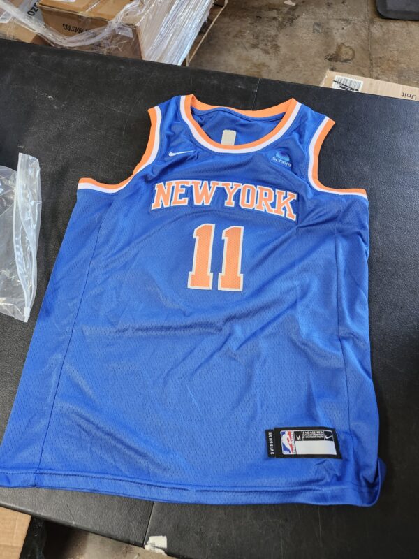 SIZE M* CHILD Nike Jalen Brunson Blue New York Knicks Swingman Jers | EZ Auction