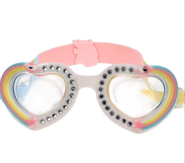 Heart Shape Swim Goggles Kids Toddlers Swim Goggles | EZ Auction