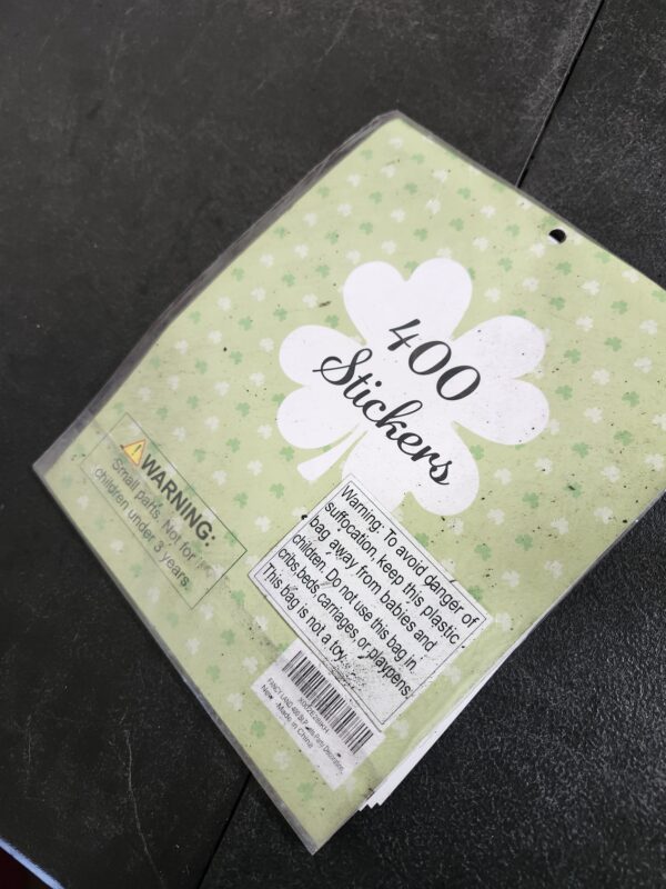 St Patricks Day Stickers for kids 400PCS Shamrock Stickers 8 Sheets Party Decoration ST Paddys Day Stickers | EZ Auction