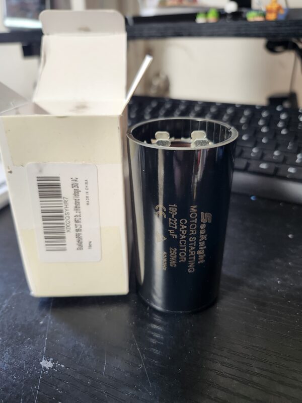 BlueStars 189-227 uf/MFD 220-250 VAC Volts Round Start Capacitor 50/60 Hz AC Electric - Exact Replacement of OEM Single Phase Motor Capacitors - Lifetime Up to 30.000 Hours | EZ Auction