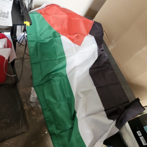 ANLEY Fly Breeze 3x5 Foot Palestine Flag - Vivid Color and Fade proof - Canvas Header and Double Stitched - Palestinian Flags Polyester with Brass Grommets 3 X 5 Ft | EZ Auction