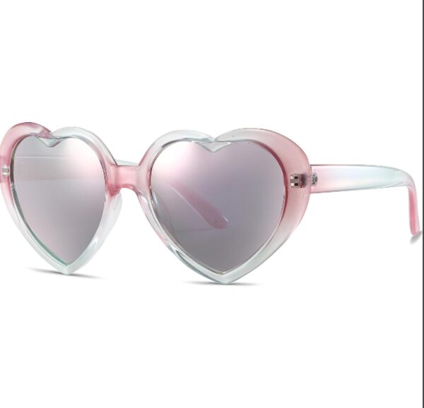 Polarized Cute Heart Sunglasses for Women, Fun Cupid Accessories Taylor Outfits | EZ Auction