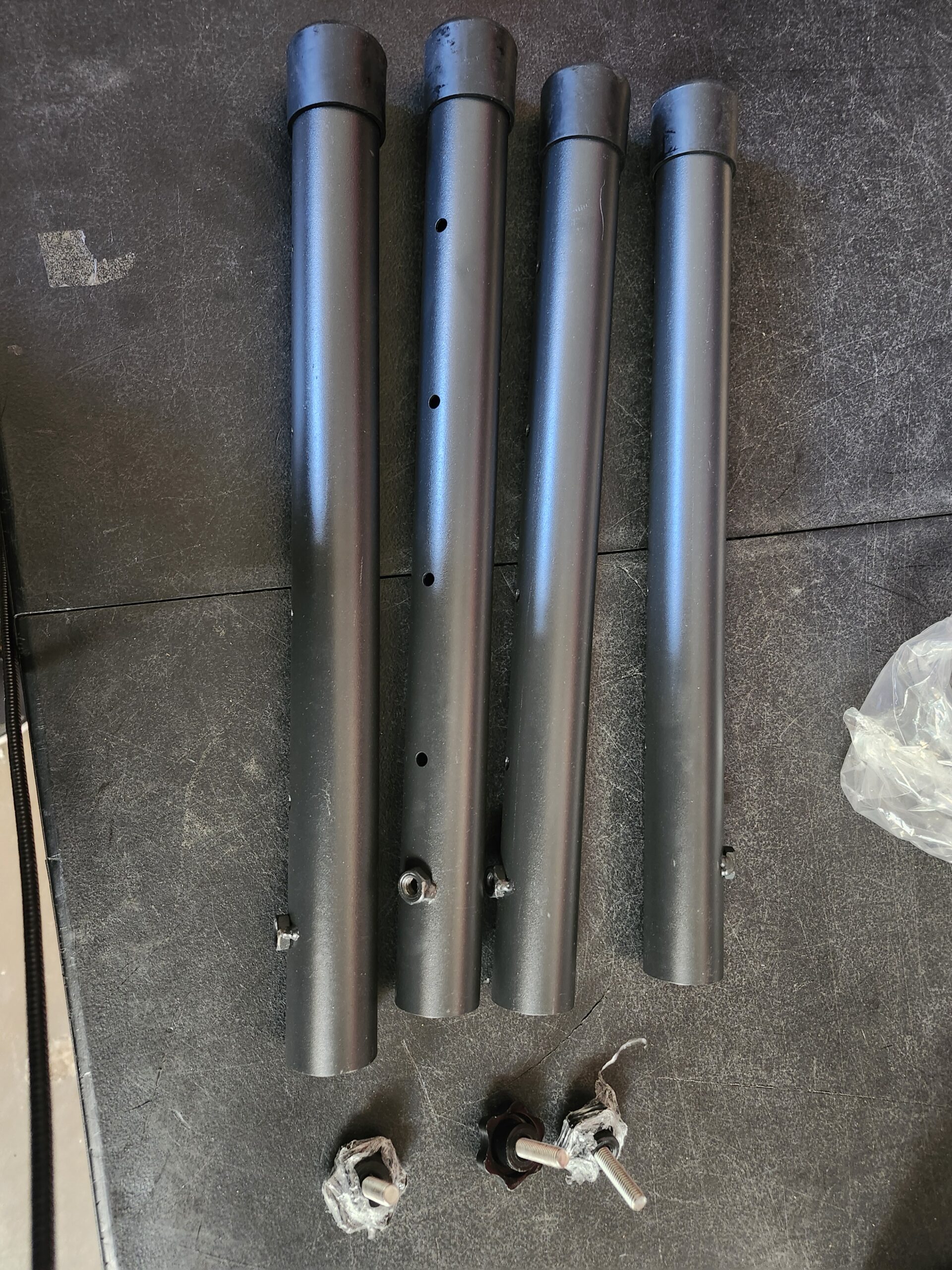 Table Leg Extensions 8 Pack Table Risers For Folding Table, 4 Levels ...