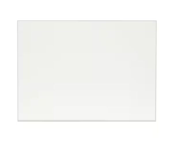 Hampton Bay 48 in. W x 34.5 in. H End Panel in Satin White | EZ Auction