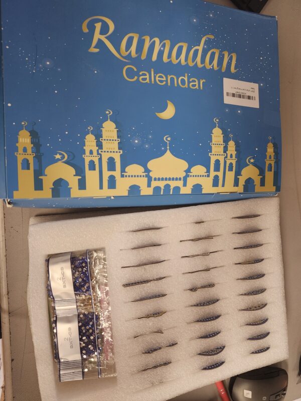 Ramadan Calendar Gift for Kids and Adults, 30 Days Countdown Ramadan Advent Calendar, Ramadan Decorations Diamond Refrigerator Magnet, Eid Mubarak Festive Countdown Calendar | EZ Auction