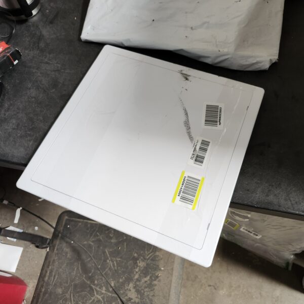 Oatey 34056 14-in. Flush-or Surface-Mounted Wall Access Panel, White, 14"x 14" | EZ Auction