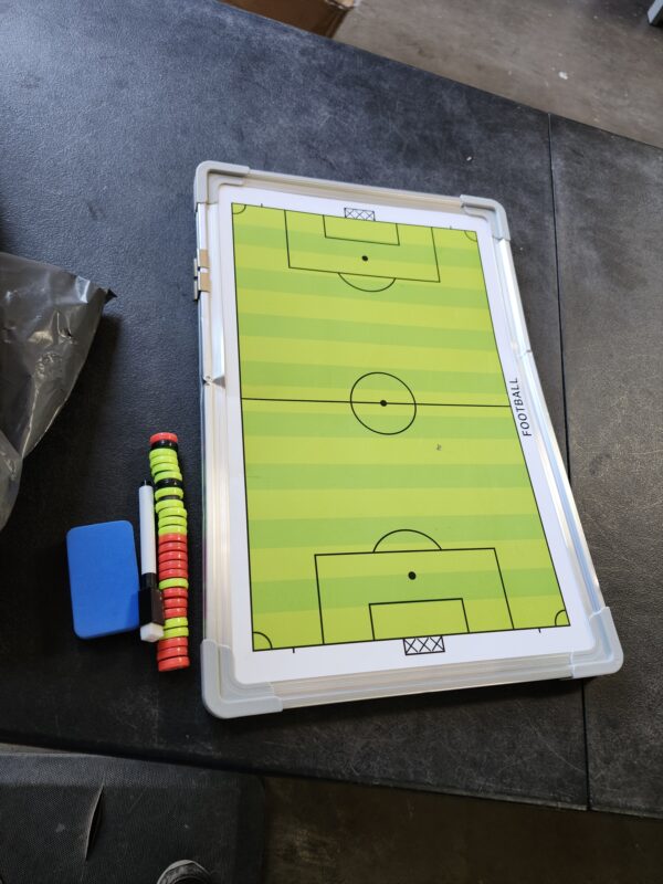 Aluminium Alloy Magnetic Football Tactics Board Soccer CoacghES Hanging Game Plate | EZ Auction