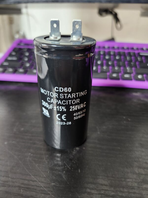 CD60 300uF Starting Capacitor 250VAC 300MFD Black for Ryobi Electric Pressure Washer Ry142300 | EZ Auction