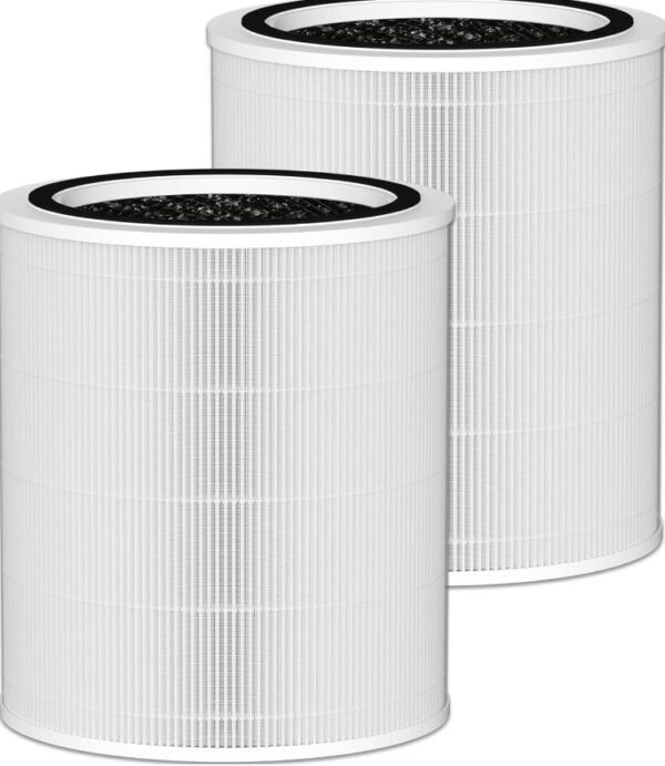 Carmerny Core 400S H13 True HEPA Replacement Filter Compatible with LEVOIT Core 400S Smart WiFi Air Cleaner Purifier, Core 400S-RF-PA (LRF-C401-YUS), 3-in-1 Activated Carbon Pre-Filter 2 Pack, White | EZ Auction