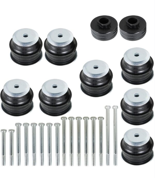 *** SCREWS MISSING *** Body Mount Bushing Kit Replacement for Super Duty F250 F350 2008 2009 2010 2011 2012 2013 2014 2015 2016 2WD 4WD KF04060BK | EZ Auction