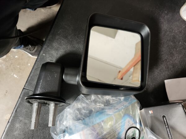 Auto Dynasty CH1320271 OE Style Manual Driver/Left Side View Door Mirror Compatible with Jeep Wrangler JK 07-18 | EZ Auction