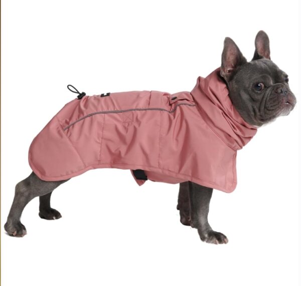 ( XL)Spark Paws Breatheshield™ Dog Raincoat - All-Weather Protection and Comfort - Breathable Comfort, Adaptive Fit, and Safety Enhancements - Sea Pink, | EZ Auction