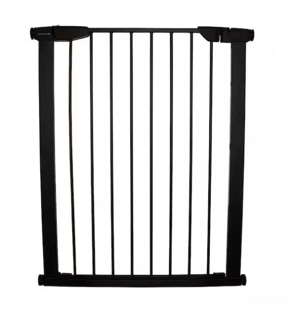 Cardinal Gates (Brand Rating: 4.0/5) 36 in. H x 29.5 in. to 32.5 in. W x 1 in. D Black Extra Tall Premium Pressure Gate | EZ Auction