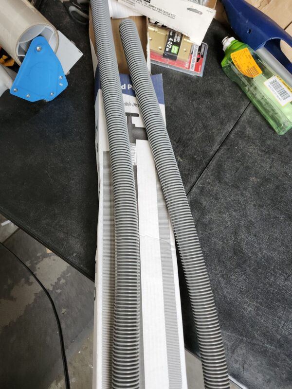 Pool Central Gray Heavy-Duty Pool Filter Connect Hose 72" x 1.25" | EZ Auction