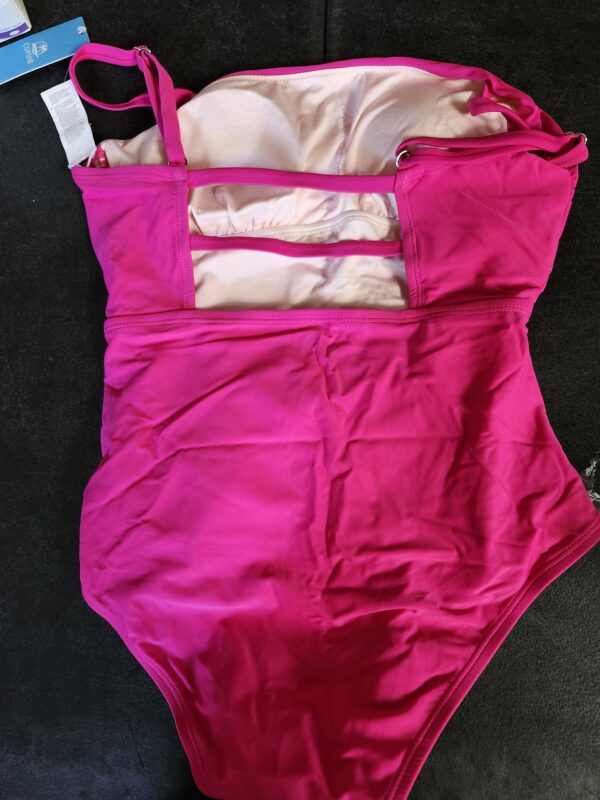 Cupshe womens pink swimsuit one piece size m | EZ Auction