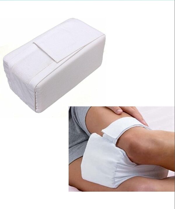 Leg Positioner Pillows, Knee Ease Pillow Cushion Pad,Comforts Cotton Cover Leg Pillow Aid Back Leg Pain Support for Pregnancy, Hip, Sciatic Nerve, Leg, Back with Washable Cover | EZ Auction