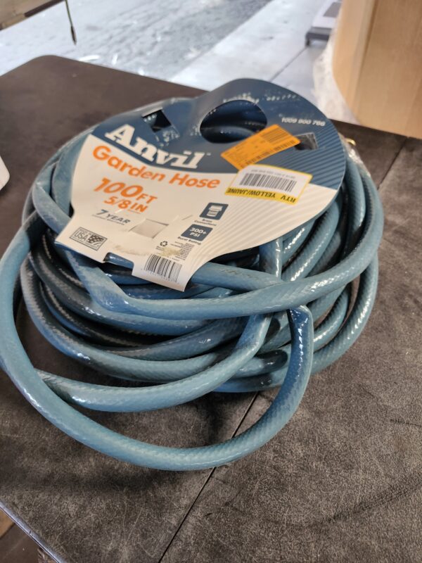 *** USED *** Anvil 5/8 in. x 100 ft. Medium-Duty Garden Hose | EZ Auction