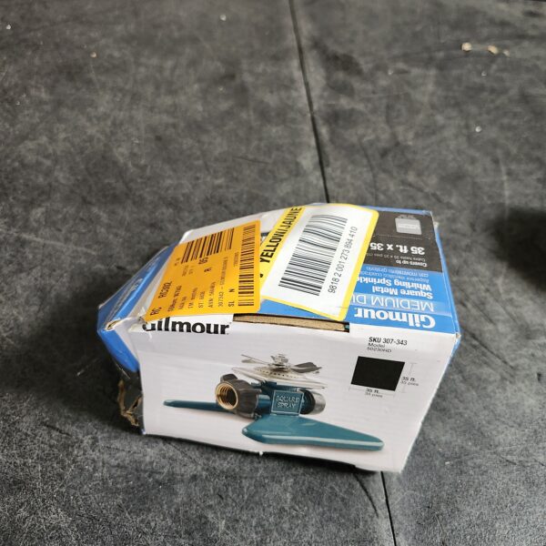 "Gilmour 1,225 sq. ft. Square Spray Sprinkler" | EZ Auction