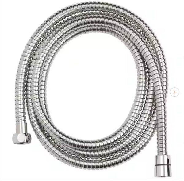 GLACIER BAY 86 in. Stainless Steel Shower Hose in Chrome | EZ Auction