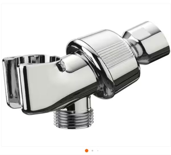 Glacier Bay Shower Arm Mount in Chrome | EZ Auction