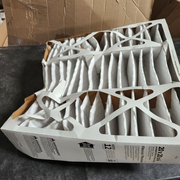 20 x 20 x 4 Pleated Air Filter FPR 10, MERV 12 | EZ Auction