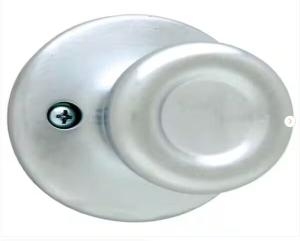 Kwikset Tylo Satin Chrome Half-Dummy Door Knob | EZ Auction