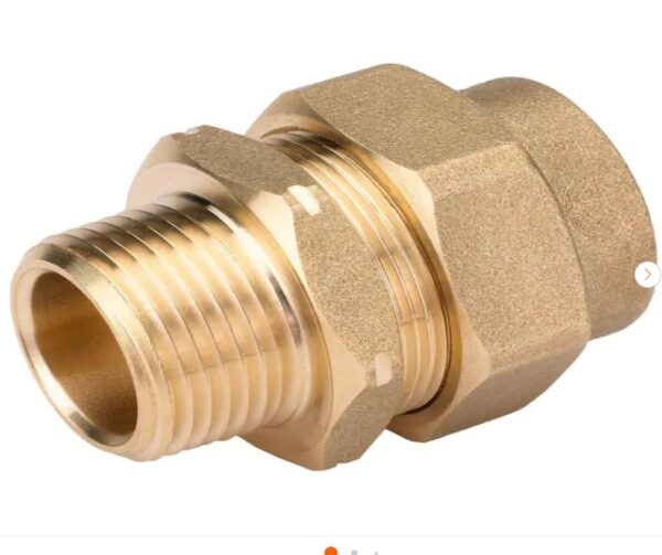 HOME-FLEX 3/4 in. CSST x 3/4 in. MIPT Brass Male Adapter | EZ Auction