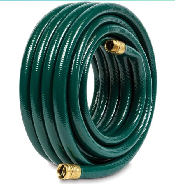 *** ILLUSTRATIVE IMAGE, USED ***Gilmour 843501-1001 Flexogen Heavy Duty Watering Garden Hose 3/4in x 25 Feet, Green | EZ Auction