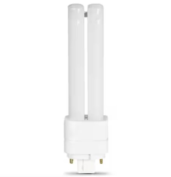 Feit Electric 26-Watt Equivalent PL QuadTube CFLNI 4-Pin Plugin G24Q-3 Base CFL Replacement LED Light Bulb, Cool White 4100K (1-Bulb) | EZ Auction