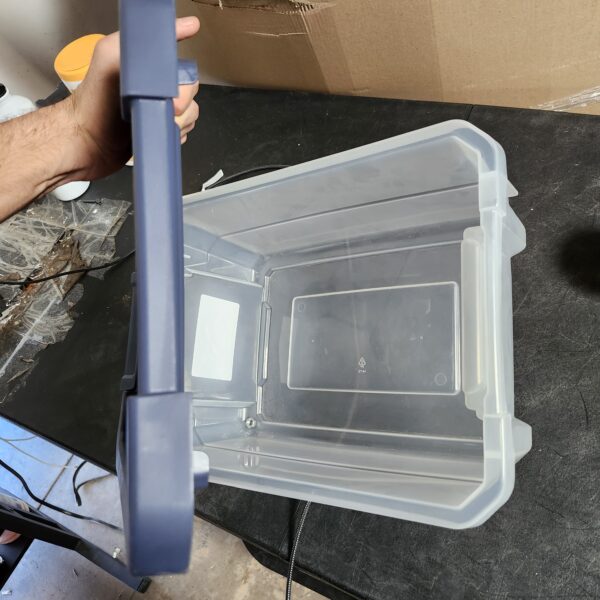 "Sterilite 16-Qt. Stacker Box - Ink Lid" | EZ Auction