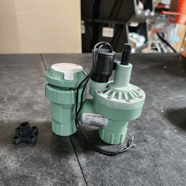 "Orbit 3/4 in. Plastic FPT Automatic Anti-Siphon Zone Valve" | EZ Auction