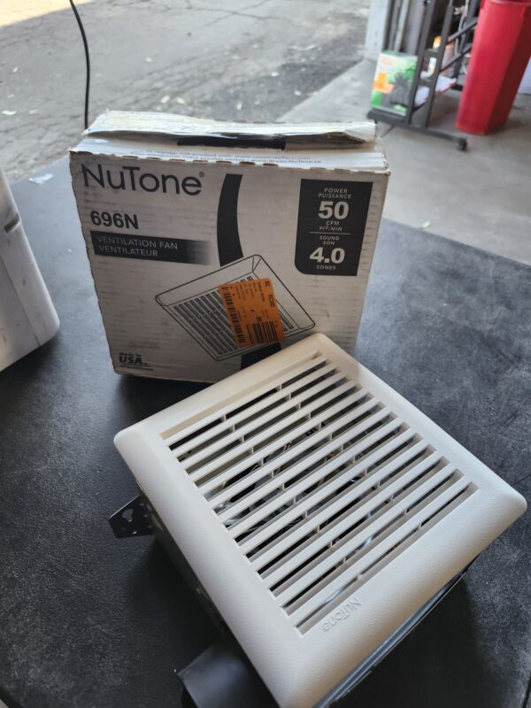 Broan-NuTone 50 CFM Ceiling/Wall Mount Bathroom Exhaust Fan | EZ Auction