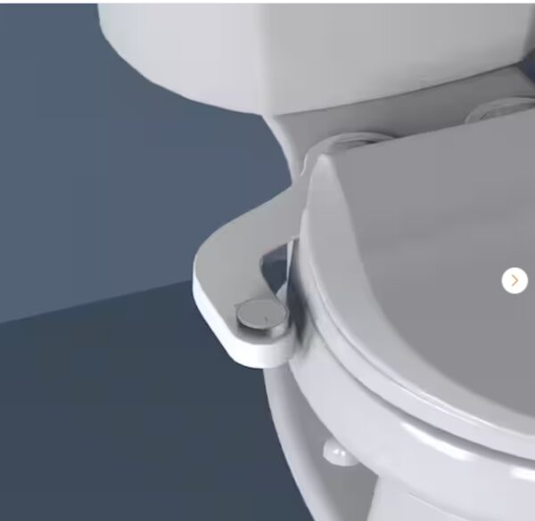 Brondell FreshSpa Comfort+ Ambient Temperature Non-Electric Bidet Attachment in White | EZ Auction