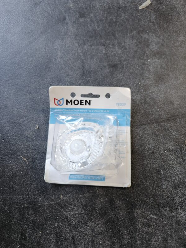 MOEN Chateau Handle Kit in Clear | EZ Auction