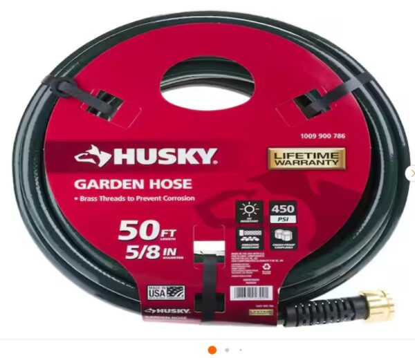 Husky 5/8 in. x 50 ft. Heavy-Duty Hose | EZ Auction