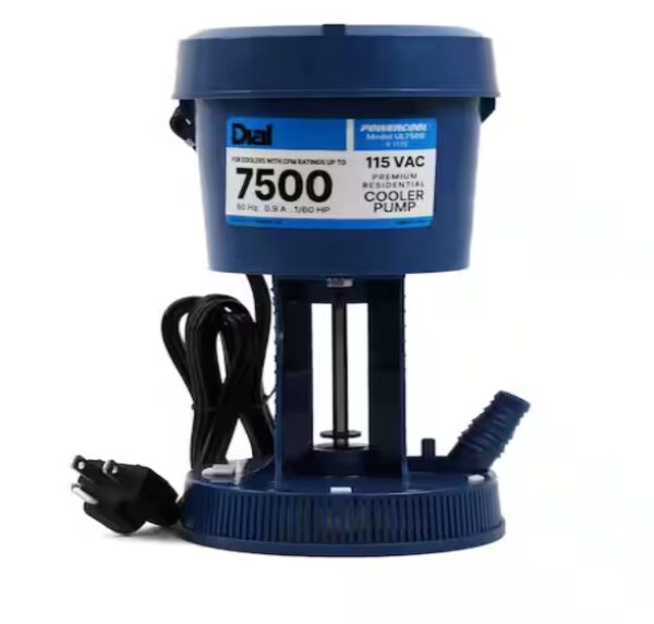 DIAL UL7500 115-Volt Premium Evaporative Cooler Pump | EZ Auction