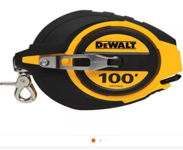 *** USED *** DEWALT 100 ft. Steel Long Tape Measure | EZ Auction