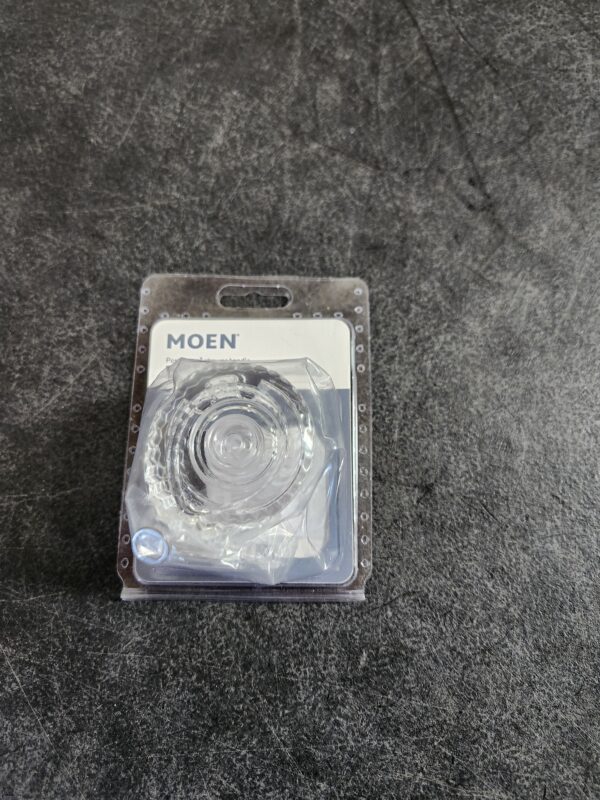 MOEN Posi-Temp Knob Handle Kit with White and Chrome Insert | EZ Auction