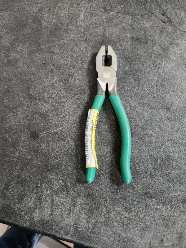 *** ILLUSTRATIVE IMAGE, GREEN COLOR *** Heavy Duty Lineman Pliers 7" | EZ Auction