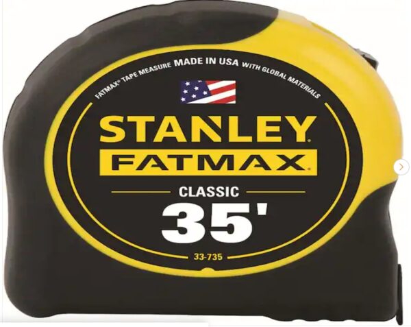 Stanley 35 ft. FATMAX Tape Measure | EZ Auction