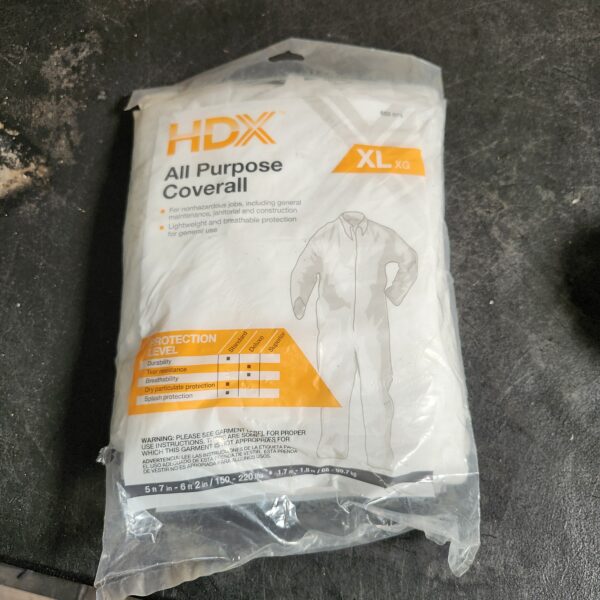 "HDX XL All Purpose Painters Coverall" | EZ Auction