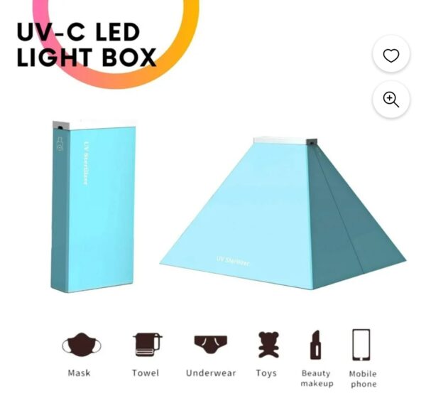 Portable USB UV Light Sterilizer Box - Keep Items Germ-Free On-the-Go | EZ Auction