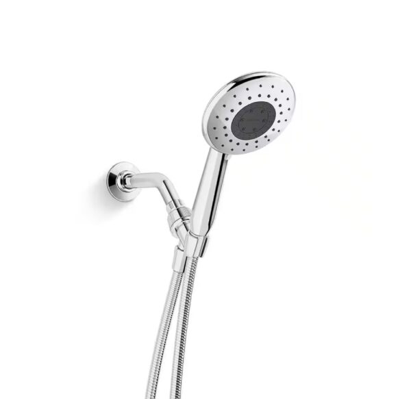 "KOHLER Daisyfield 6-Spray Wall Mount Handheld Shower Head 1.8 GPM in Polished Chrome" | EZ Auction