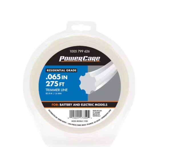 "Powercare Universal Fit .065 in. x 275 ft. Gear Replacement Line for Corded and Cordless String Grass Trimmer/Lawn Edger" | EZ Auction