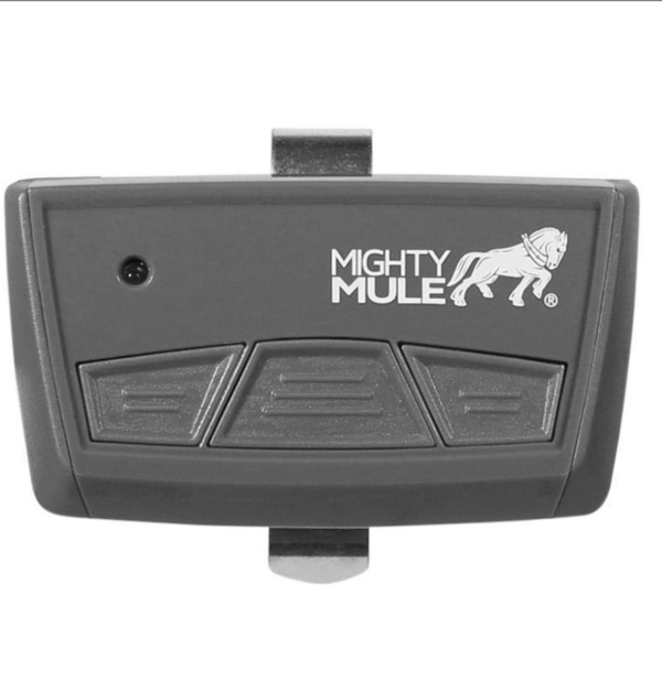 Mighty Mule MMT103 3-Button Transmitter, Plastic, Gray | EZ Auction