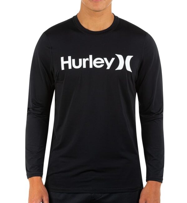 *** SIZE L *** Hurley Men's One and Only Hybrid Long Sleeve T-Shirt | EZ Auction