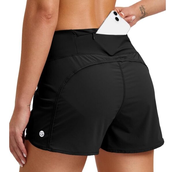 ***IMAGEN ILUSTRATIVA, SIZE M *** Women's Running Shorts with Mesh Liner 3" Workout Athletic Shorts for Women with Phone Pockets | EZ Auction