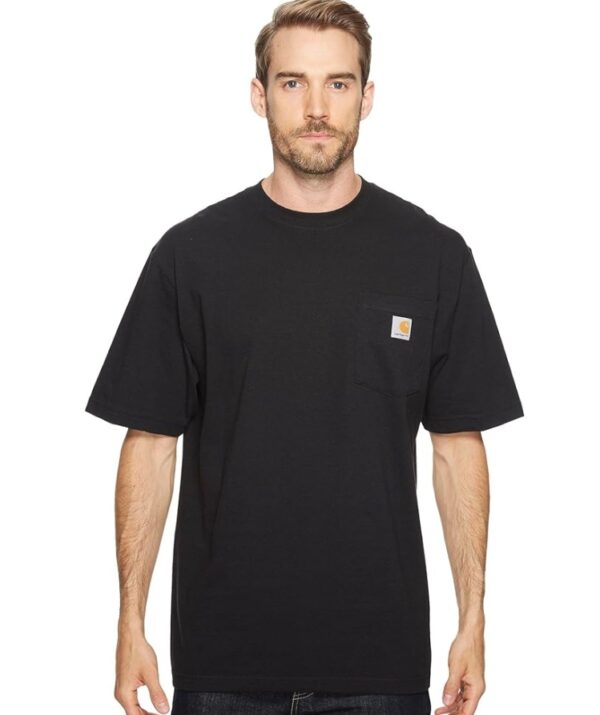 *** SIZE M *** Carhartt Men's Loose Fit Heavyweight Short-Sleeve Pocket T-Shirt | EZ Auction