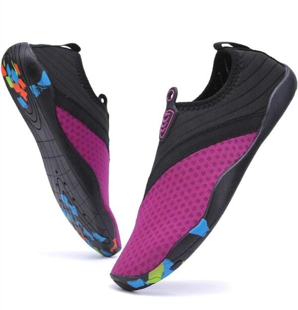 ***USED, ONE SIZE ** Vsufim Quick-Dry Water Sports Barefoot Shoes Aqua Socks for Swim Beach Pool Surf Yoga for Women Men | EZ Auction