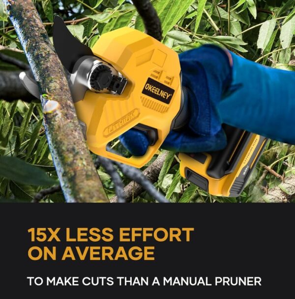 USED NO BATTERY Electric Pruning Shears for DeWalt 20V Max Battery, Cordless DeWalt Pruner with Brushless Motor and 1.5 inch Cut Capacity for Tree Branchs, Shrubs, stems (Tool Only) | EZ Auction